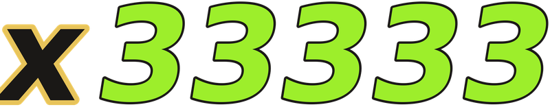 x33333 logo
